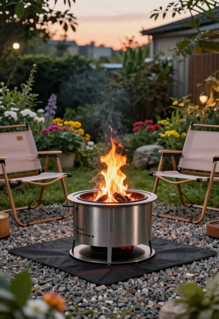 14 Easy Fire Pit Ideas You Can Build in One Weekend - 8. Portable Fire Pit 1