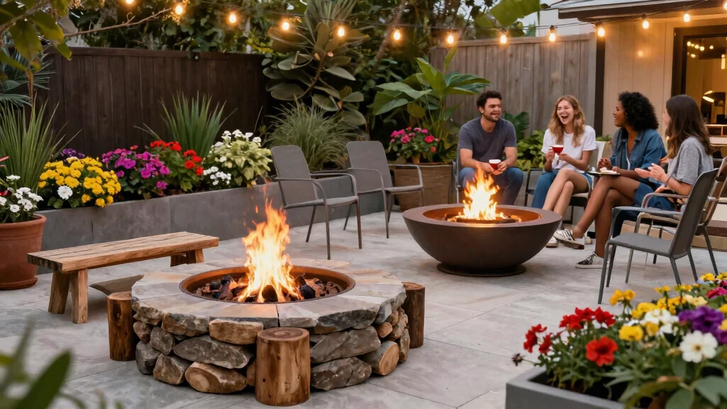 14 Easy Fire Pit Ideas You Can Build in One Weekend