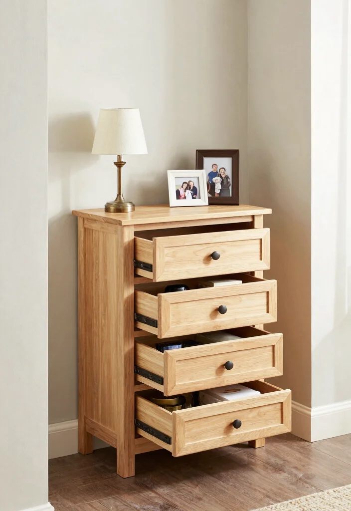 14 Farmhouse Console Table Ideas That Fit Narrow Entryways - 8. Multi-functional Console 1