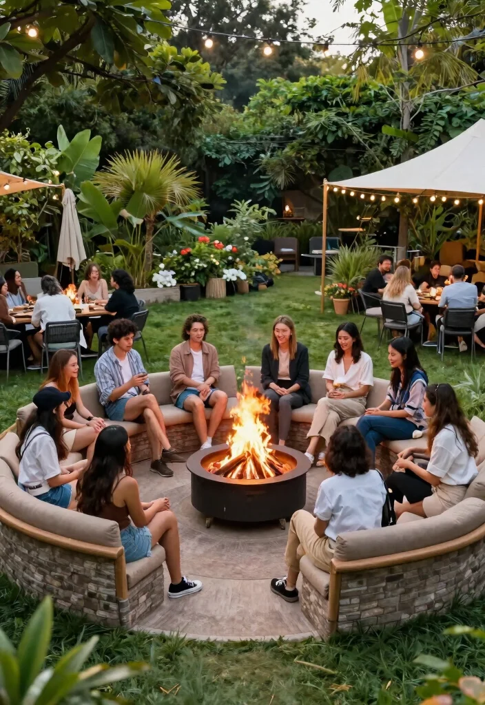 14 Fire Pit Area Ideas That Keep Smoke Away From the House 11 14 Fire Pit Area Ideas That Keep Smoke Away From the House - 11. Open Fire Pit Designs 1
