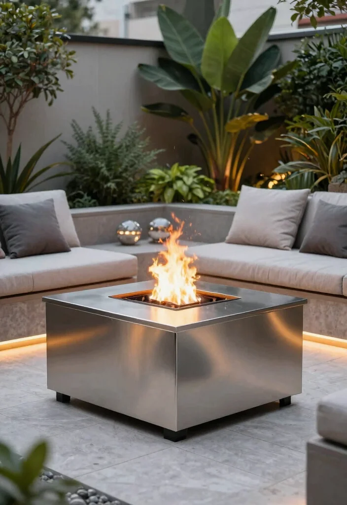 14 Fire Pit Area Ideas That Keep Smoke Away From the House 4 14 Fire Pit Area Ideas That Keep Smoke Away From the House - 4. Use of Smokeless Fire Pits 1