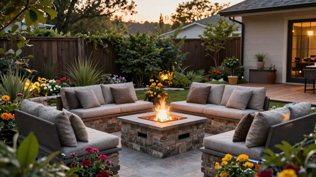 14 Fire Pit Area Ideas That Keep Smoke Away From the House