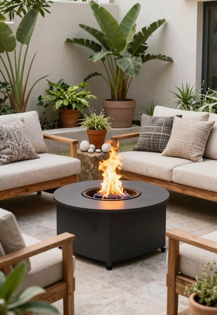 14 Fire Pit Area Ideas for Small Backyards Without a Full Hardscape - 13. Eco-Friendly Fire Pit Solutions 1