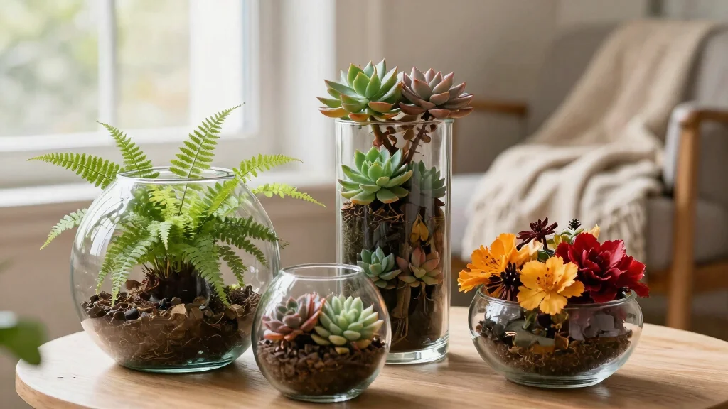 14 Glass Planter Ideas That Don't Shatter in Cold Weather