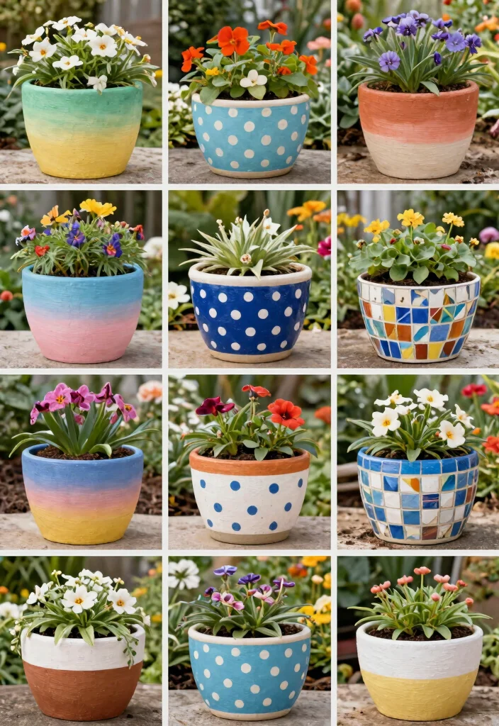 14 Planter Painting Ideas That Cover Up Old Concrete and Terra Cotta - Conclusion 1