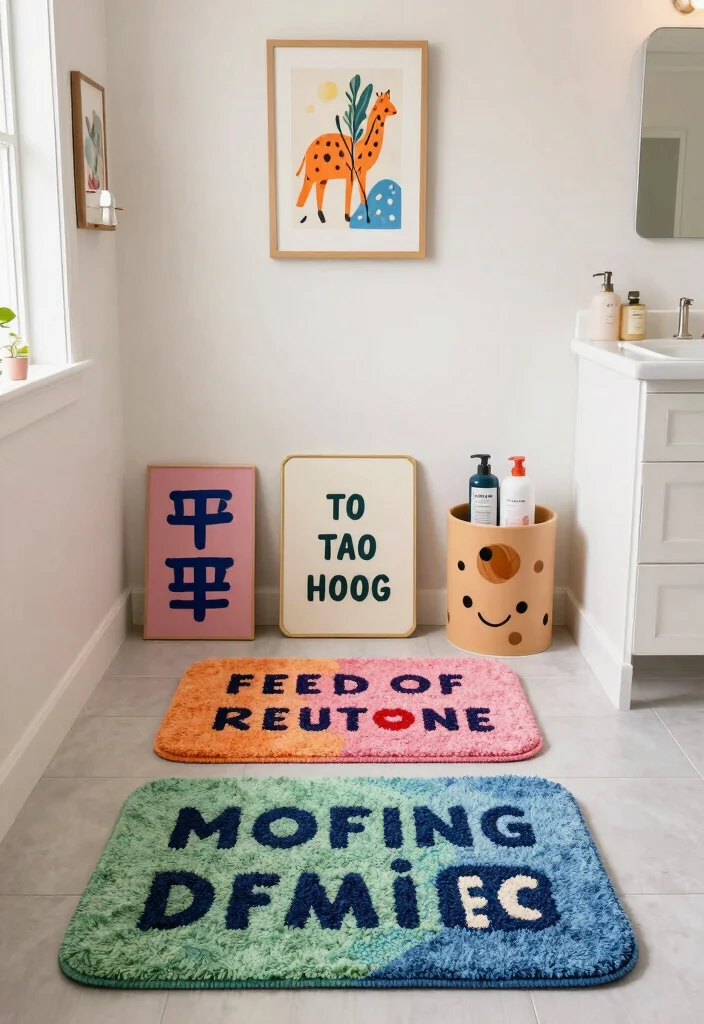 14 Vintage Farmhouse Bathroom Ideas That Work in Small Spaces - 14. Add a Touch of Whimsy 1