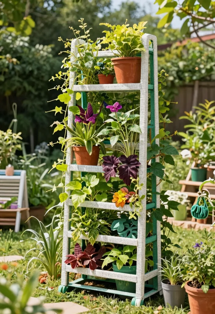 15 Galeras para Patio Que Soportan Plantas Pesadas Sin Caerse - 12. Eco-Friendly Recycled Material Trellis 1