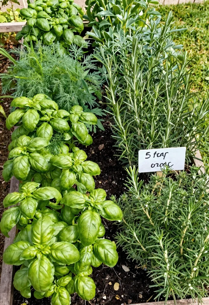 15 Herb Garden Outdoor Ideas That Survive Full Sun - 11. Seasonal Herb Rotation 1