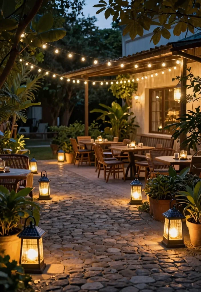 15 Modern Farmhouse Lighting Ideas That Work in Any Room - 10. Eco-Conscious Outdoor Lighting 1