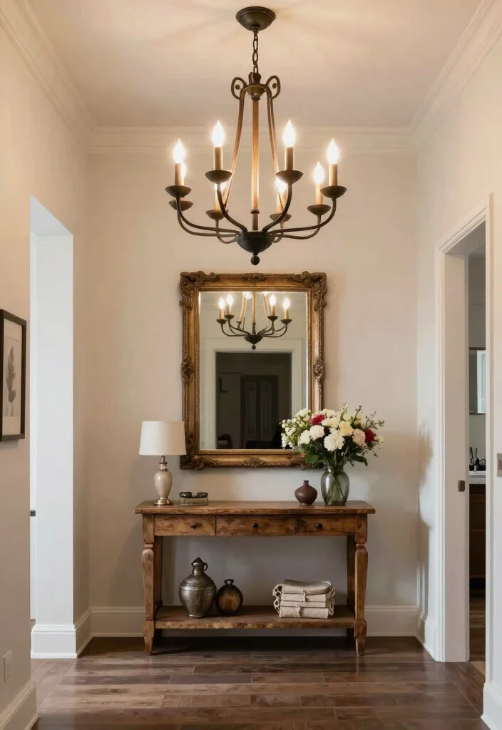 15 Modern Farmhouse Lighting Ideas That Work in Any Room - 2. Statement Chandeliers in Entryways 1