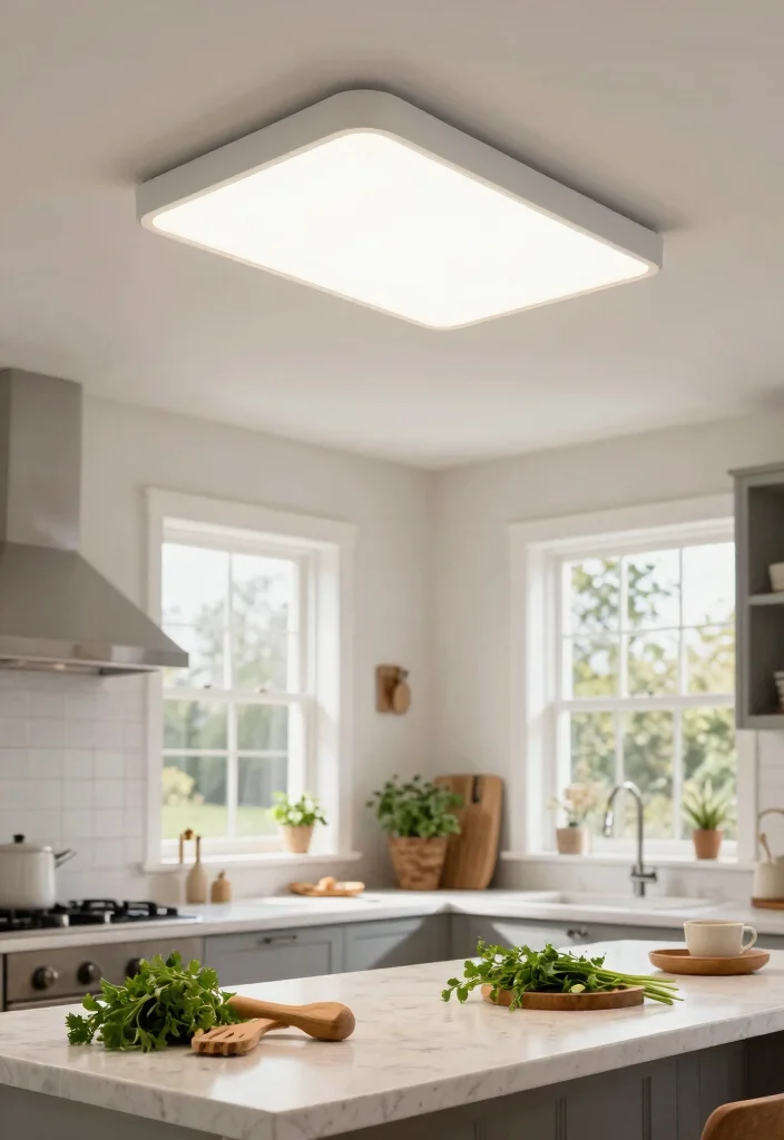 15 Modern Farmhouse Lighting Ideas That Work in Any Room - 6. Eco-Friendly LED Fixtures 1