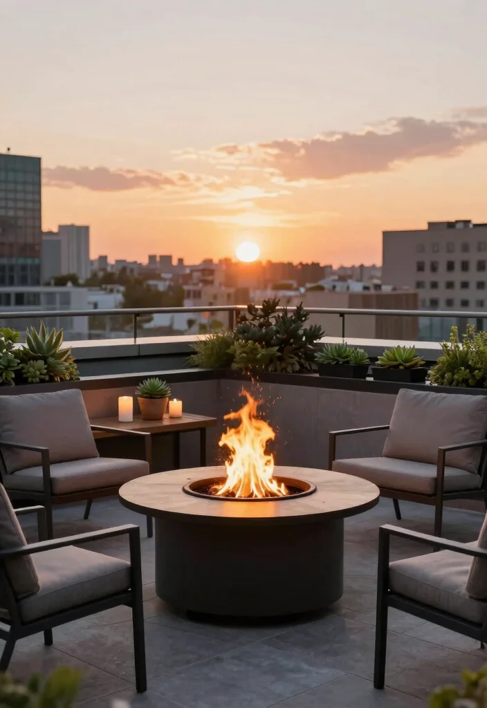 15 Small Fire Pit Ideas That Fit on Apartment Patios and Decks - 1. Tabletop Fire Pit 1