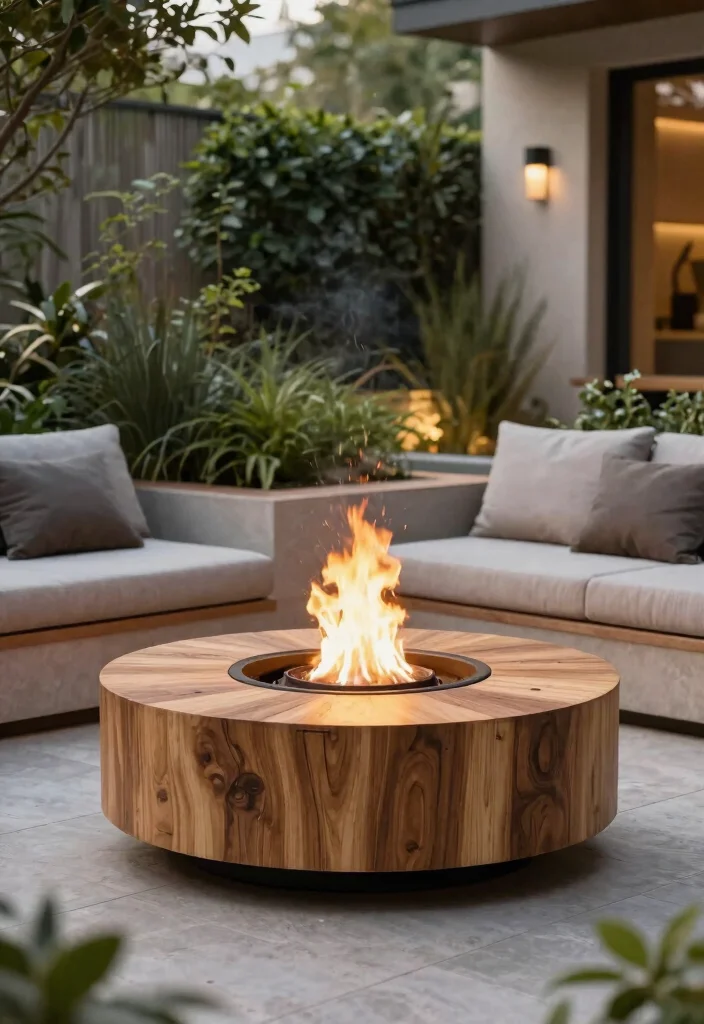 15 Small Fire Pit Ideas That Fit on Apartment Patios and Decks - 10. Eco-Friendly Fire Pit 1