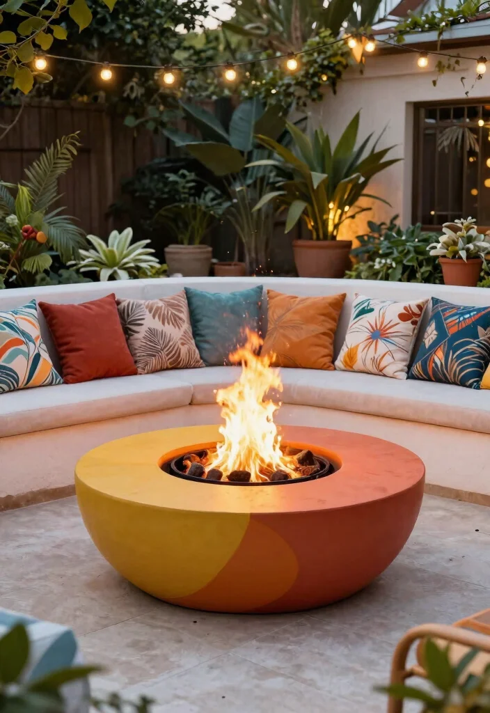 15 Small Fire Pit Ideas That Fit on Apartment Patios and Decks - 15. Customizable Fire Pit 1